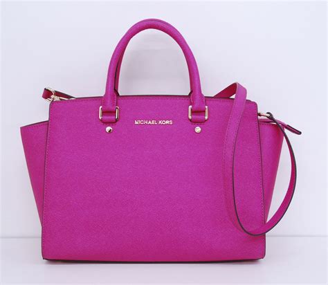 michael kors red backpack purse|Michael Kors purses hot pink.